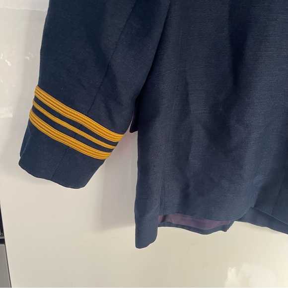 Brooks Brothers Vintage Nautical Linen Women's Blazer Jacket - Picture 4 of 11